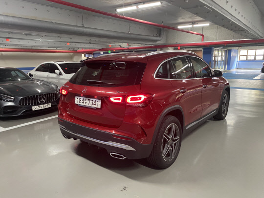 메르세데스 벤츠 GLA 250. <이상현 기자>